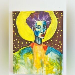 Hand painted original acrylic painting